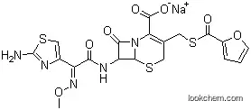 Molecular Structure of 104010-37-9 (Ceftiofur sodium)